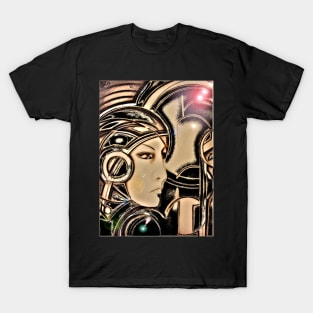 art deco sci fi ,Jacqueline Mcculloch T-Shirt